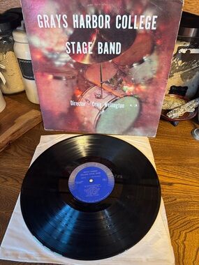 VTG Gray's Harbor College Stage Band Vinyl Record, directed by Craig Wellington